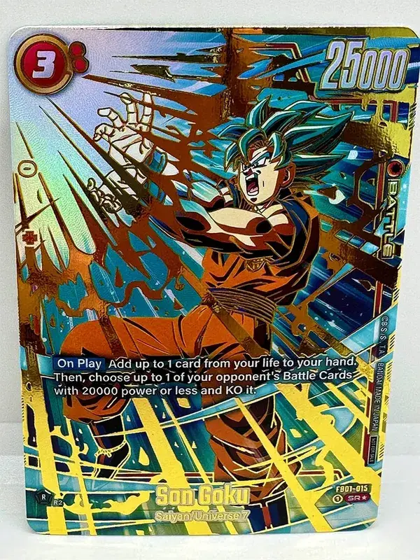 Super Card Game Fusion World Saiyan Goku Broli Toys Hobbies Hobby Collectibles Game Collection Anime Cards