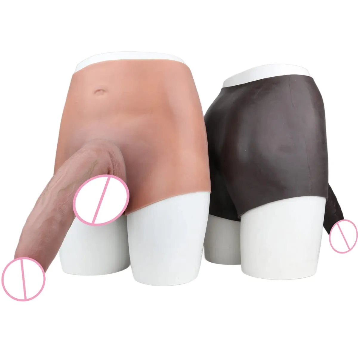 Wearable Extra Large Penis Sleeve Silicon Soft Hollow Penis Panties High-Grade Adult Intimate Toys For Men Adult 18+ Tools