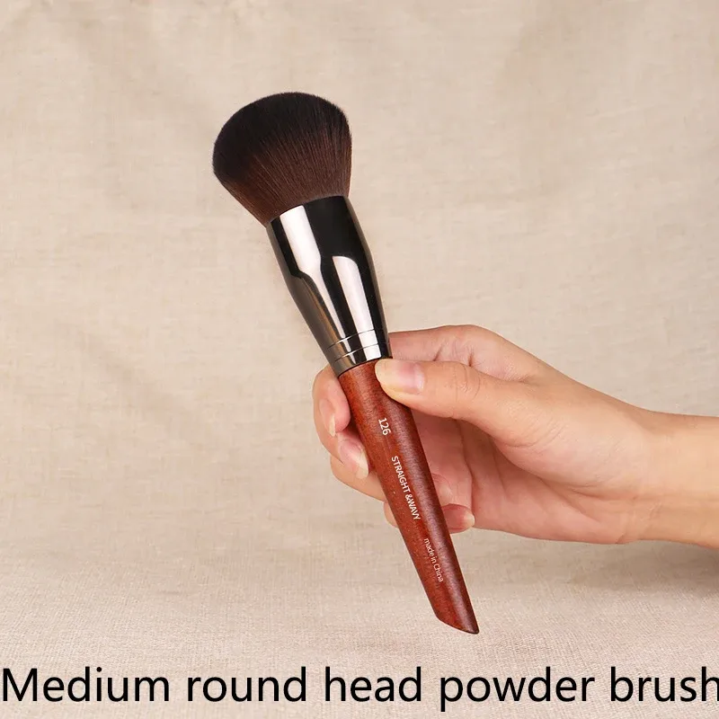 Professional Soft Makeup Brush Makeup Tools Liquid Foundation Concealer Make Up Brush Wood Handle Brushes Beauty Tool Wholesale