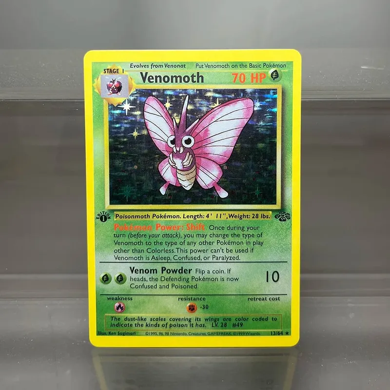 PKM Proxy Cards Jungle Classic 1996 1st Edition Gyarados Magneton Cards Collection PTCG Jolteon Foil Card (NG)