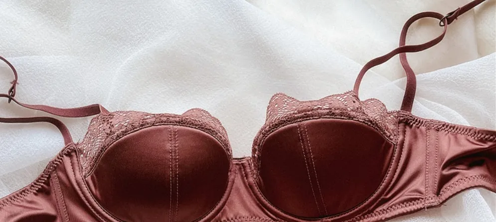 Women Half Cup Lace Bra Set Thin Underwire Sexy Minimizer Bra Anti‑Sag Side Support Hide Armpit Fat Ladies Lingerie Set 2‑38