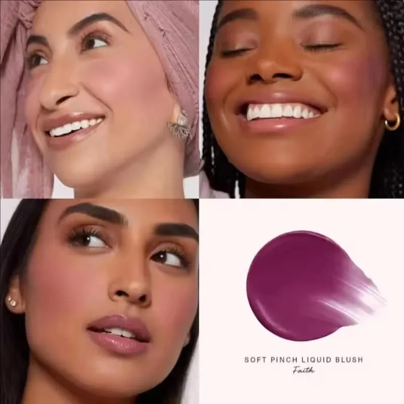 Rare Beauty Liquid Blush Natural Glow Blends Easily While Velvet Blush Stick Waterproof Sweat-resistant Lightweight Long Makeup