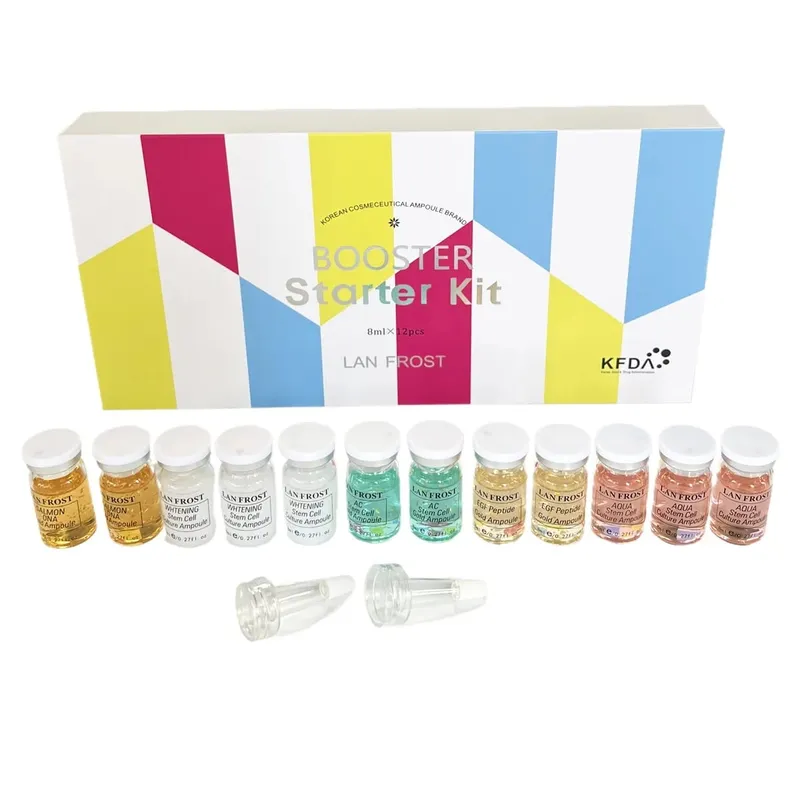 8ml BB Cream Hyaluronic Acid Facial Glow Serum Ampoule Essence Peptide Moisturizing Foundation Skin Rejuvenation Face Care — image 2
