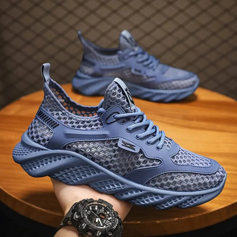 Summer Men Casual Shoes Fashion Lightweight Mens Running Walking Sneakers Mesh Breathable Male Jogging Sports Shoes