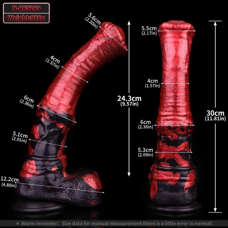Silikonový koňský dildo anální kolík s velkým uzlem Vaginální stimulátor bodu G s přísavkou Sexuální hračka pro dospělé pro ženy Muži