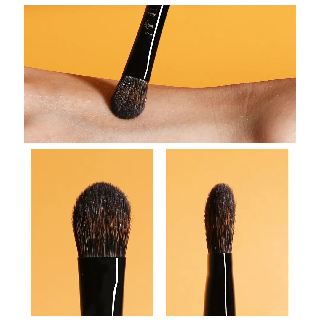 Professional Handmade Make Up Brush 1PC Eye Shadow Brush Soft Squirrel Hair Luxury Raw Lacquer Handle Makeup Brushes