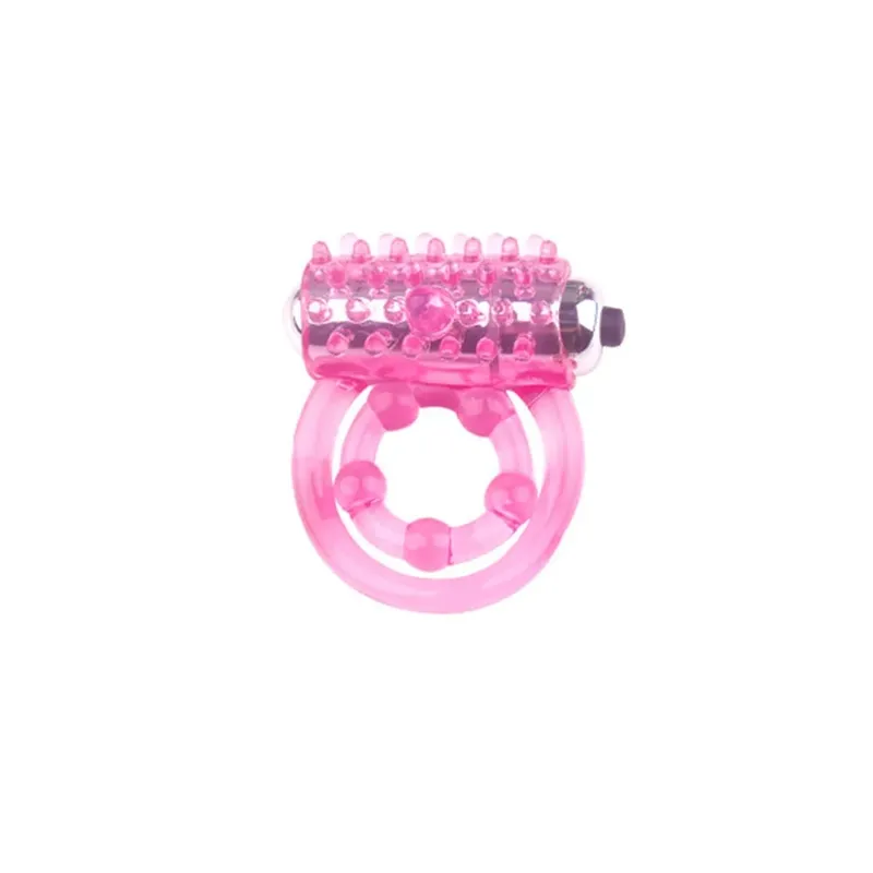 Lasting Vibrators Rings Double CockRing Delay Premature Ejaculation Penis Ball Loop 2 Locked Sex Toys Product for Men