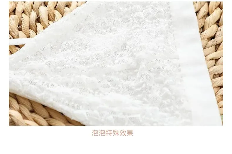 Lingerie sexy francese per donna dal design sottile senza cerchi in acciaio o protezioni per il petto che raccolgono il set di reggiseni da donna in lingerie — image 6