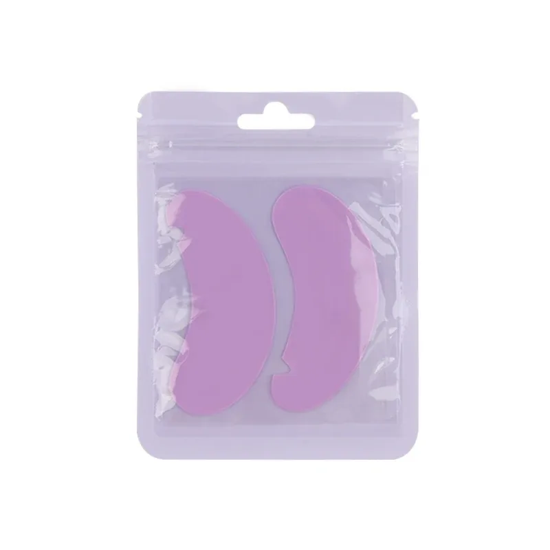 1 Pair Reusable Silicone Eyelash Pad Lash Extension Patches U-Shaped Design Eyelashes Lift Gel Eye Pads Beauty Makeup Tools