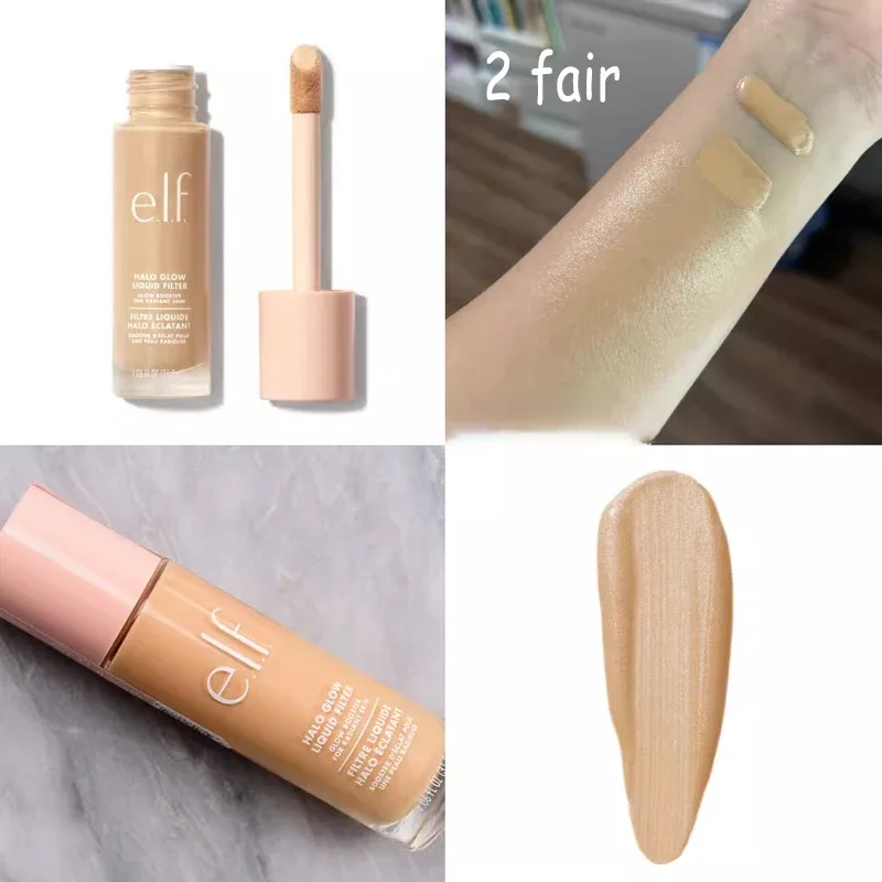 Elf Halo Glow Series Liquid Blusher Liquid Highlighter Contour for Three-dimensional Shadow Contour Modification Setting Spray