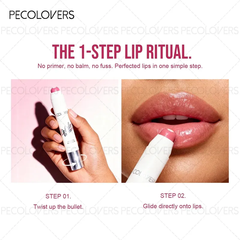 6PCS/Set Nude Lip Makeup Set - Waterproof Creating Three-dimensional Lip Shape Suitable for Daily Makeup Halloween Gift