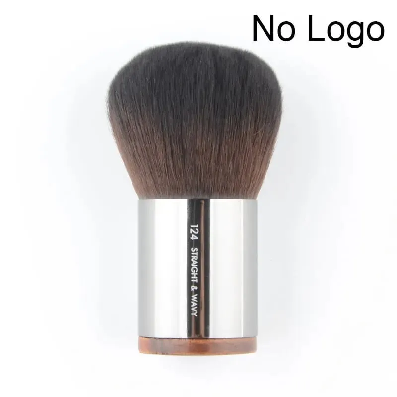 1 kus #112 Přenosný úhlový plochý štětec na make-up Přírodní dřevo Leštící podkladový kryt Profesionální štětce na make-up — image 9