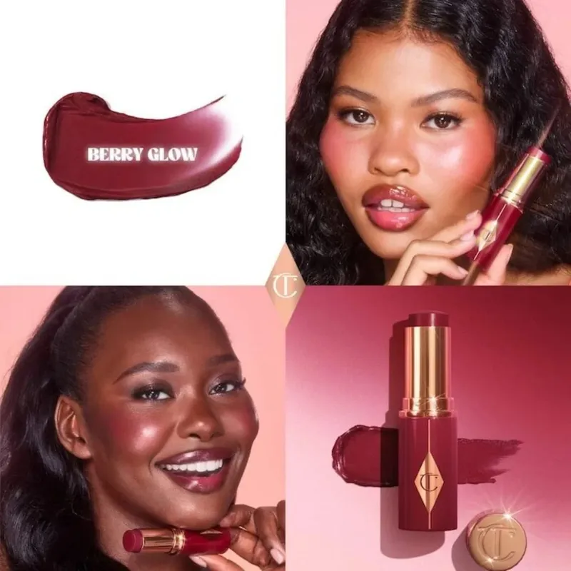 Charlotte Tilbury Liquid Foundation Cushion Foundation Setting Spray Pressed Powder Love 2 Color Powder Blusher Eyeshadow Rouge — image 26