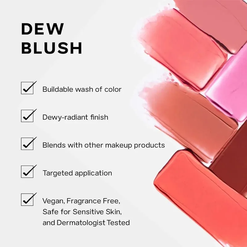 Saie Hydrating Blendable Dewy Liquid Blush CHILLY Buildable Luminous Multiuse Cheek Lip Tint Blush for All Sensitive Skin Tones — image 3