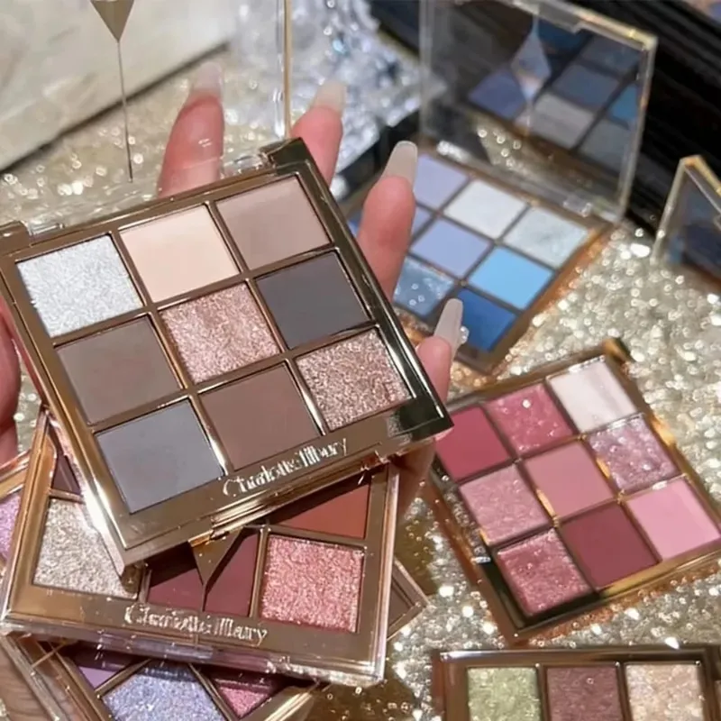 Charlotte Tilbury Eyeshadow Palette Satin-matte Shimmer and Metallic Finishes Easy-to-use 9-shade CT 2026 Trending Eye Looks — image 2