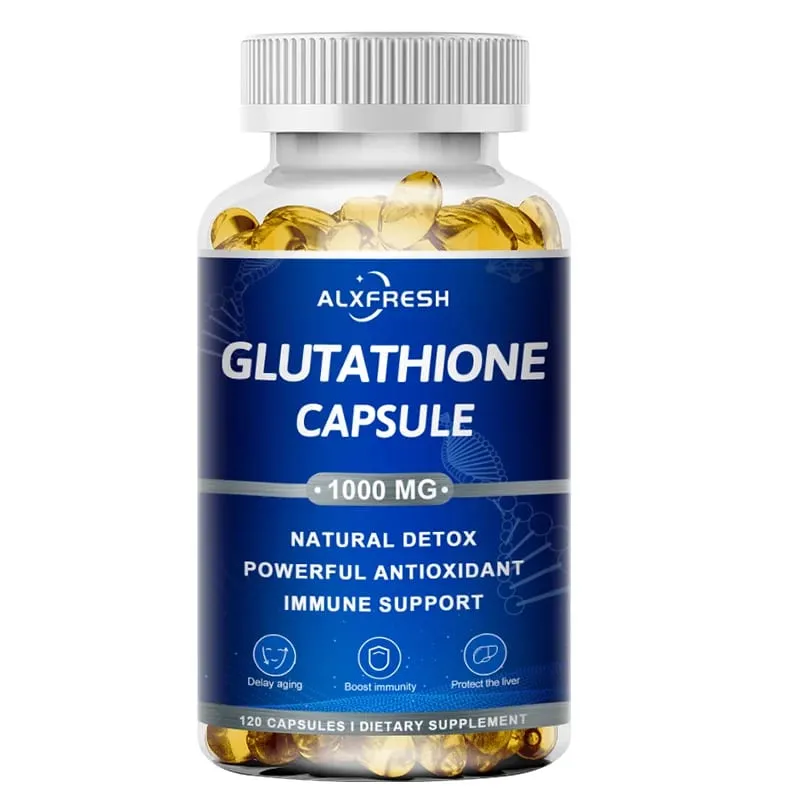 Liposomal Glutathione 1000 mg - Suplemen Sokongan Antioksidan dan Imun - Detoksifikasi dan Sokongan Hati