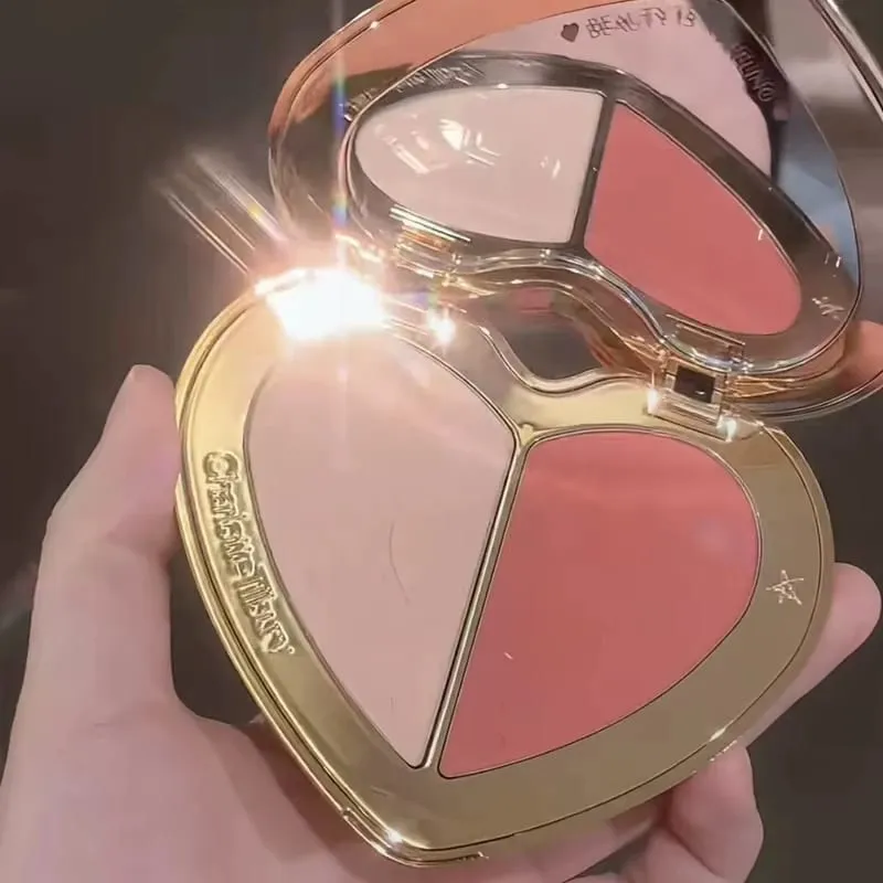 Charlotte Tilbury Dual-Color Blush Concealer Cushion Delicate And Smooth Brightening And Moisturizing Concealing Lasting Makeup