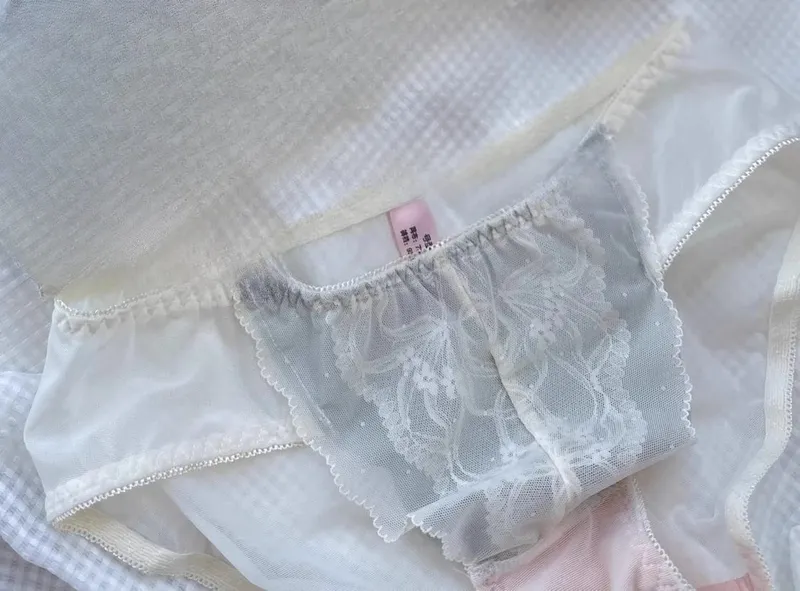 Victoriansk inspireret Demi BH & Knicker Sæt | Sheer Mesh Lace Push Up for lille buste Anti-Sagging | Luksus Lingeri MOYISU Trusse