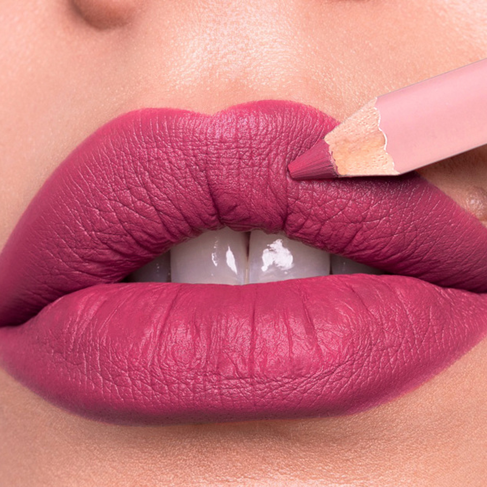 Pensil Lipliner Matte 12 Warna Lipstik Noda Menepuk Tahan Air Lip Liner Merah Muda Nude Alami Garis Besar Riasan Kontur Bibir