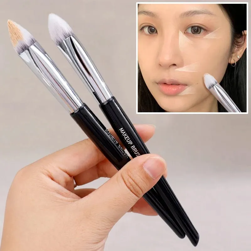 Professional Triangle Cone Makeup Brushes Cover Dark Circles Foundation Concealer Brush Cosmetic Face Detail Brush Beauty Tools — image 1