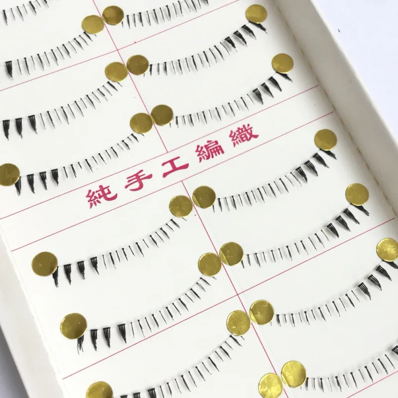 10 Pairs Pro Makeup Different Style Lower Under Bottom Eye Lashes Extension False Eyelashes Tools