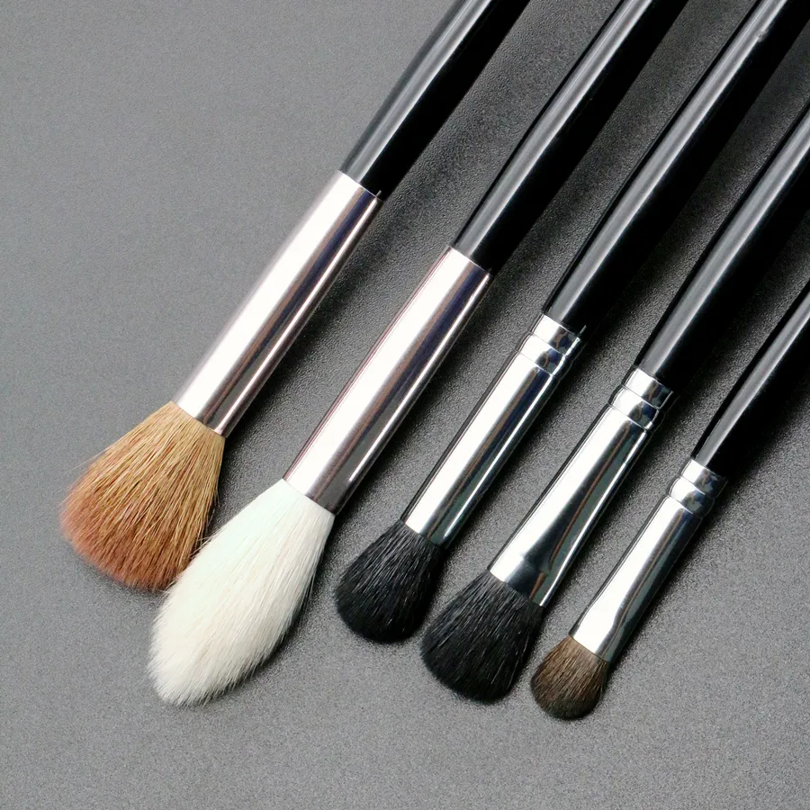 Highlighter Makeup Brushes Blush Natural Hair High Quality Eye Shadow Blender Contour Eyebrow Eyeshadow Make Up Brush — image 3