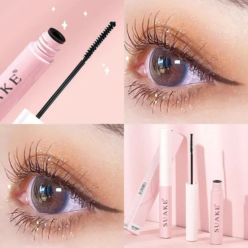 Black Brown Mascara 3D Lengthens Eyelashes Extra Volume Waterproof Natural Lashes Female Makeup Korean Cosmetics — image 2