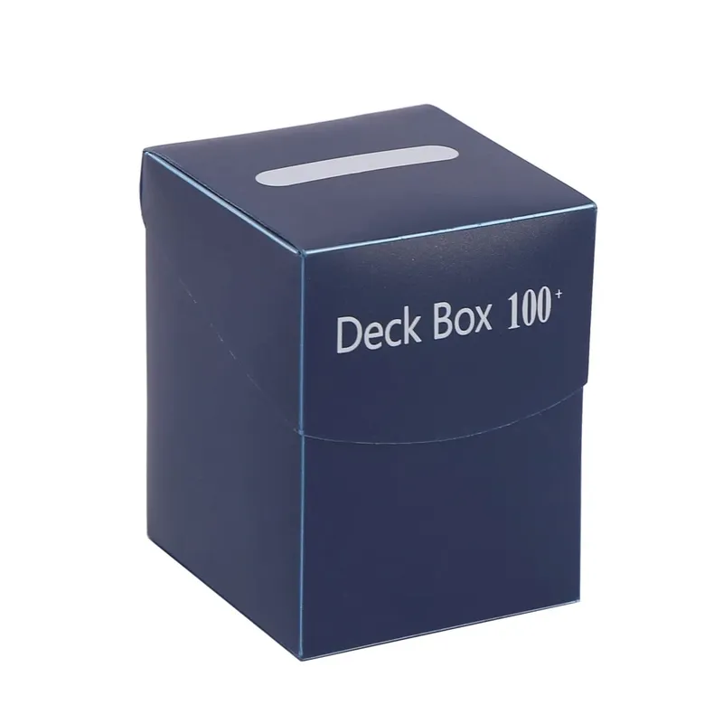 Deck Trading Cards Box for 100+ Game Baseball Card Storage Box Playing Card Carrying Case for Family Party Games Supplies
