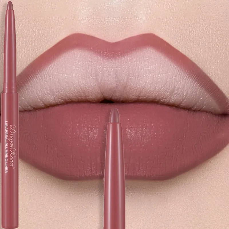 Multi Color Matte Lip Liner Crayon Velvet Waterproof Lip Pencil for Outline & Fill Lips Long Lasting Non Stick Lip Makeup