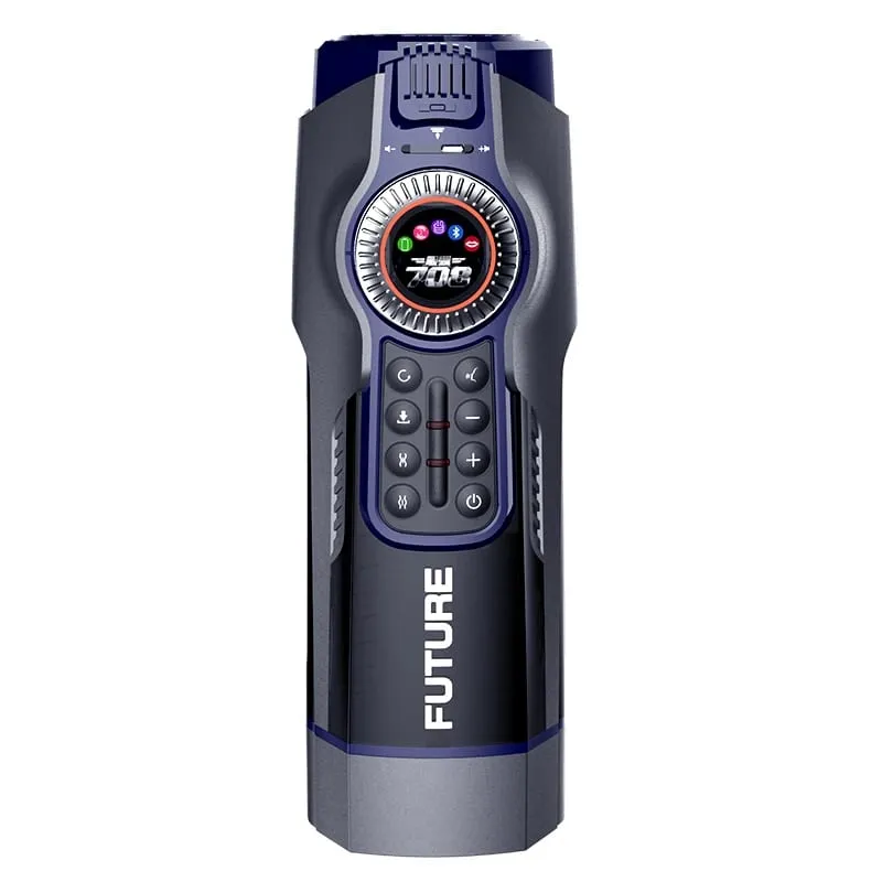 Leten 708-III Vibrador Silencioso Aquecimento Gemendo Carregamento USB Automático Telescópico Masculino Masturbação Vagina Buceta Brinquedos Sexuais para Homens — image 3