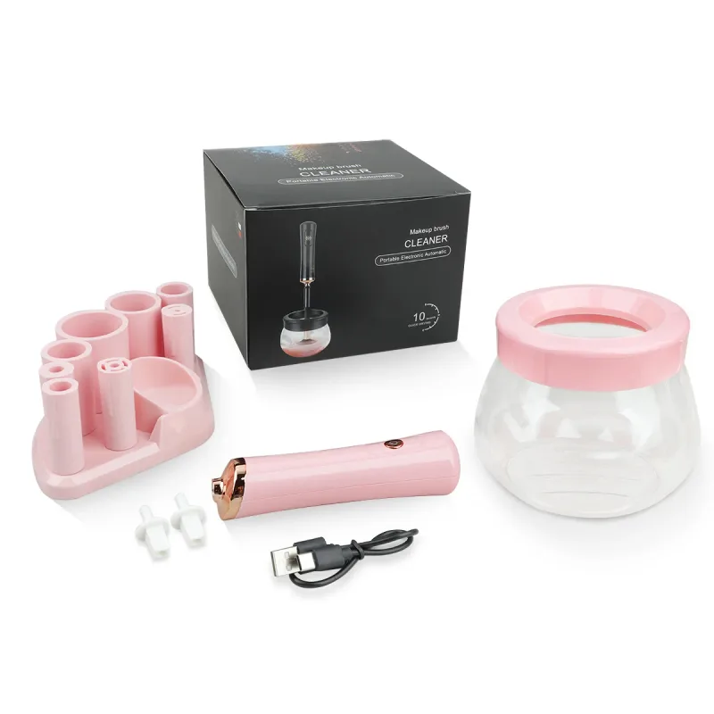 Professional Electric Makeup Brush Cleaner Fast Washing Drying Make up Brushes Cleaning Makeup Brush Tools Accessories
