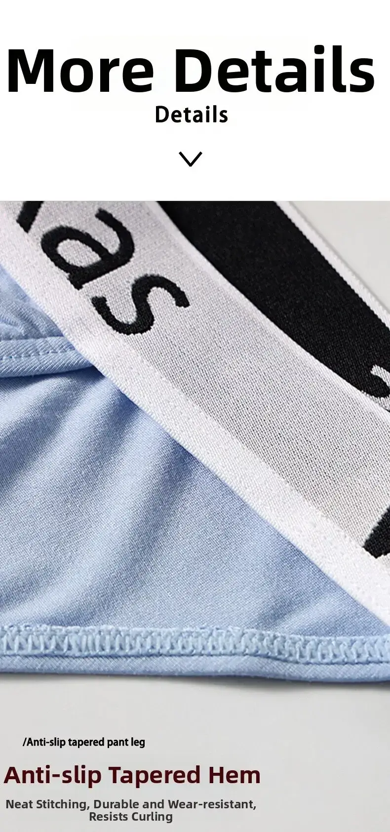 New Men's Underwear Briefs High-Cut Small Triangle Underpants Sexy Low-Rise Hollow Out Cotton Panties with Elastic Waistband