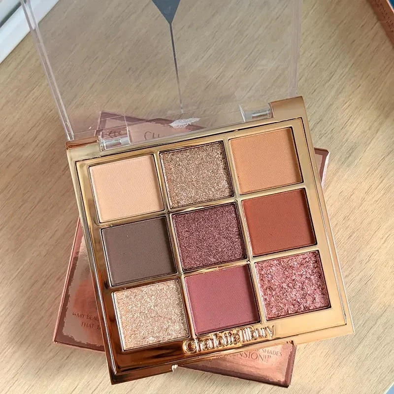 CT Latest Style Multi-color Eyeshadow Palette 6 Color Eye Shadow Cream Love Heart Powder Blusher Lasting Easy To Color Cosmetics