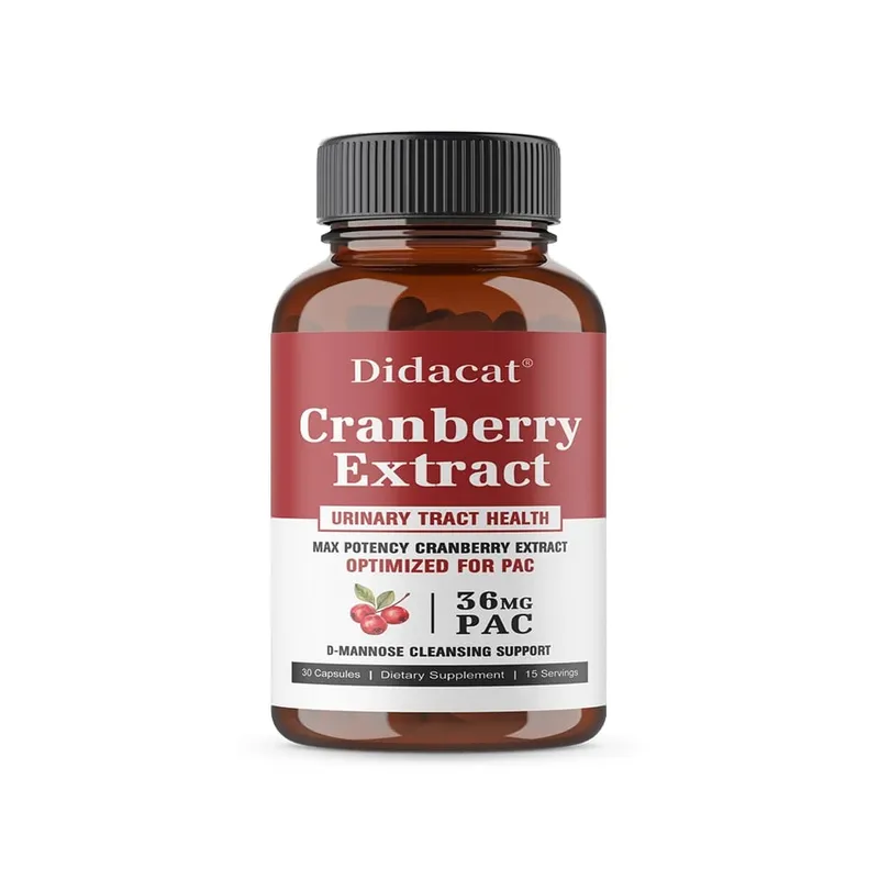 36 mg PAC from Superior Cranberry Juice Extract - Plus D-Mannose Supports Urinary Tract Health Cranberry Capsules for Women