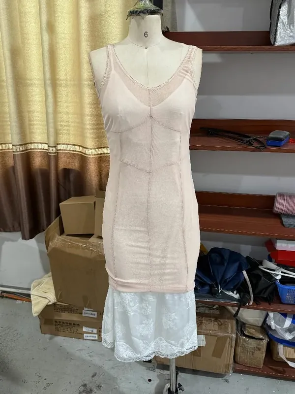 Sexy Slim Fishbone Mini Dresses Women's 2026 Summer Solid V-neck Pleated Sleeveless Bodycon Dress Fashion Lady Party Club Gowns — image 14