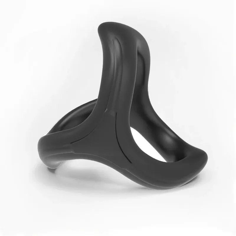 Silicone Cock Ring Penis Ring Enlarger Erection Ejaculation Delay Enhancing Soft Long Lasting Stronger Adult Sex Toy for Men — image 10