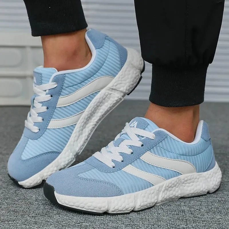Unisex EVA Soft Sole Running Shoes Lightweight Vintage Multi-Use Sneakers Big Size Breathable Wear Resistant Walking TennisShoes — image 5