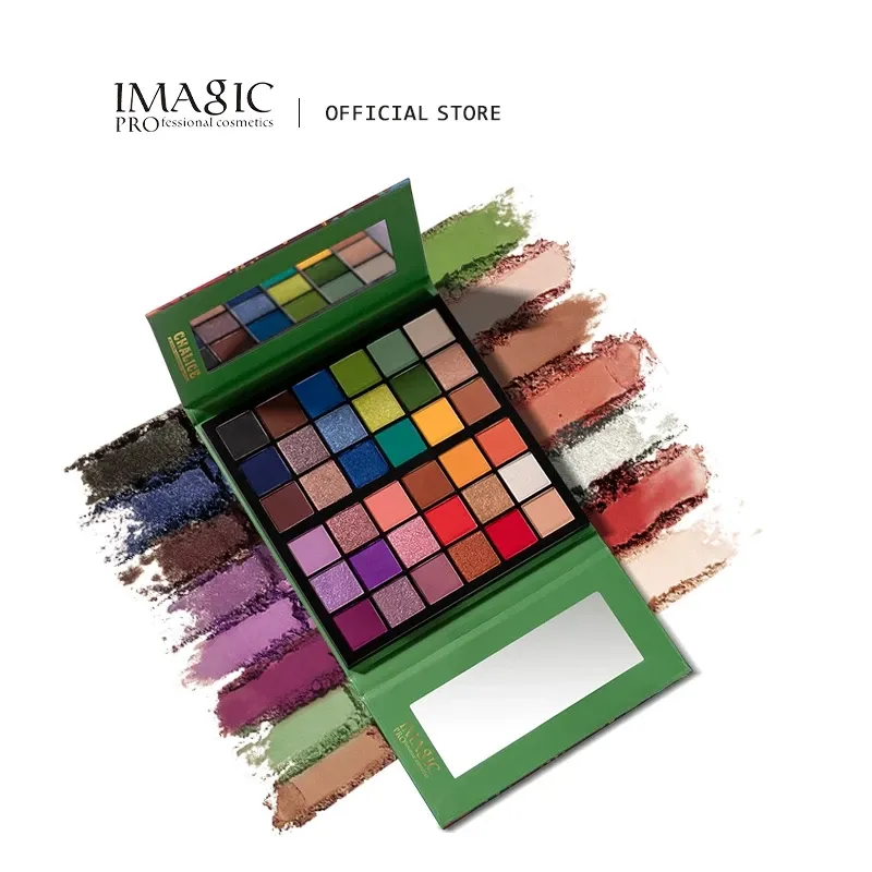 36 colors makeup eyeshadow palette matte pearlescent glitter eyeshadow palette metallic gloss nude eye pigment cosmetics