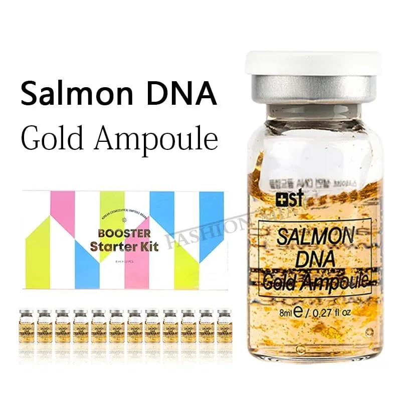 Korea 8ml BB Cream Ampoule Beginner Starter Kit Face Foundation Salmon DNA Serum Moisturise Whitening Cosmetic