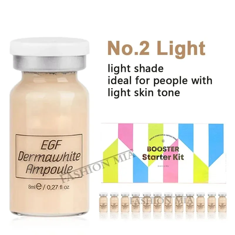 12pcs LAN FROST BB Cream Beginner Starter Kit 8ml Niacinamide Foundation Facial Skin Whitening Brightening CC Cream — image 17