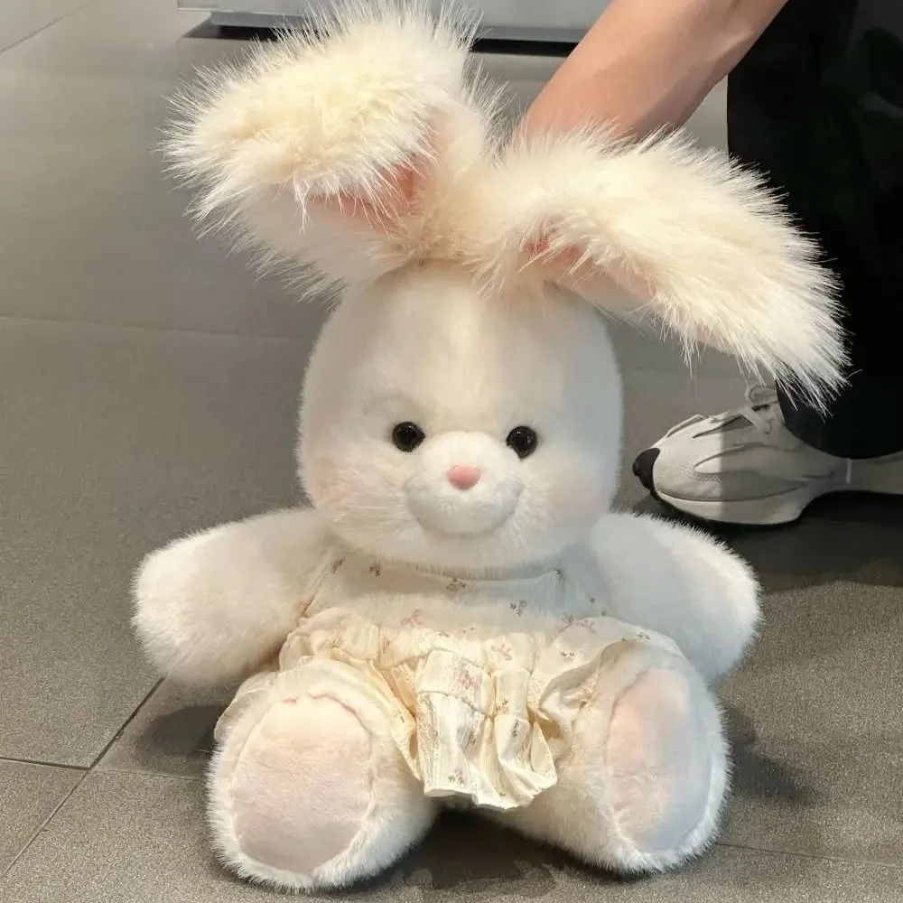 Soft Rabbit Stuffed Animal Plush Pillow Emotional Support 17.7inch Stuffed Animals Plush with Long Ear Cute Stuffed Toys