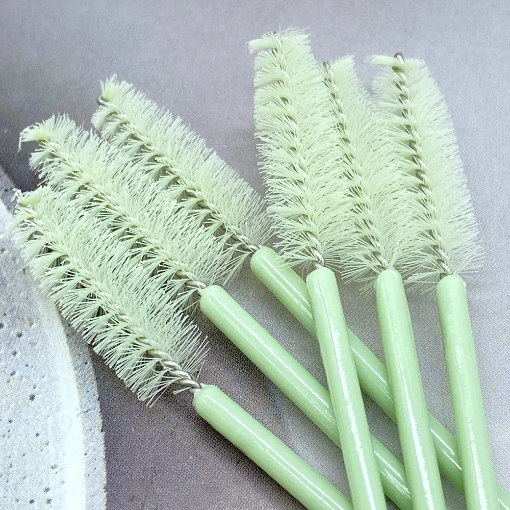Zanse 50/500pcs Eyebrow Eyelash Brushes Eyelash Spoolies Mascara Wands Applicator for Eyelash Extension Makeup Tool — image 5