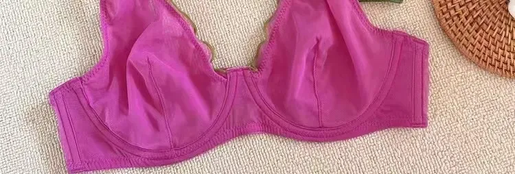 Ultra Thin Minimizer Bra Full Coverage for Large Bust Seamless Wireless Lift Support Anti Sagging Set BANERDANNI Cup Size 32-40 — image 8