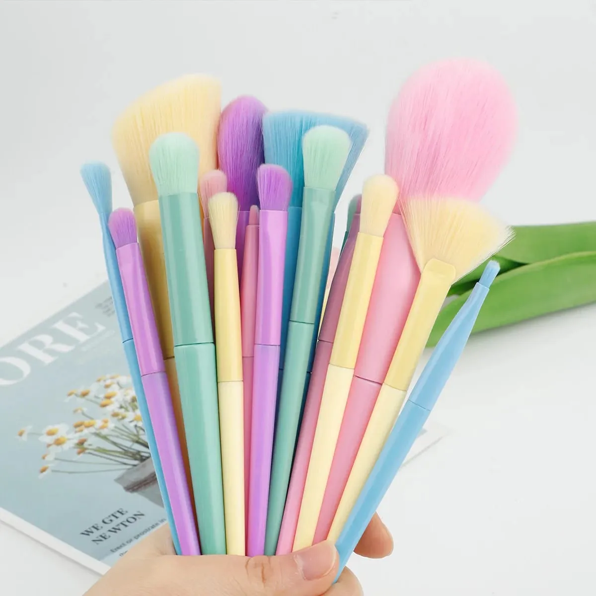 17 Color Multi-Color Makeup Brushes Color Brushes Makeup Brush Set Makeup Tools Full Set