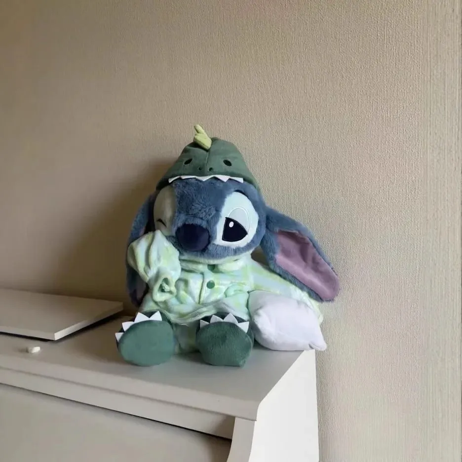 Boneka Mewah Kartun Stitch       , Sofa Kamar Tidur Bantal Lempar Hadiah Ulang Tahun Mainan Mewah Boneka Mainan Dekorasi Rumah Dekorasi Pesta