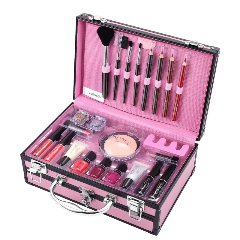Hot Sale Multifunctional Makeup Sets Matte Eyeshadow Lipstick Highlight Blush All In One Portable Full Face Cosmetic Makeup Kit