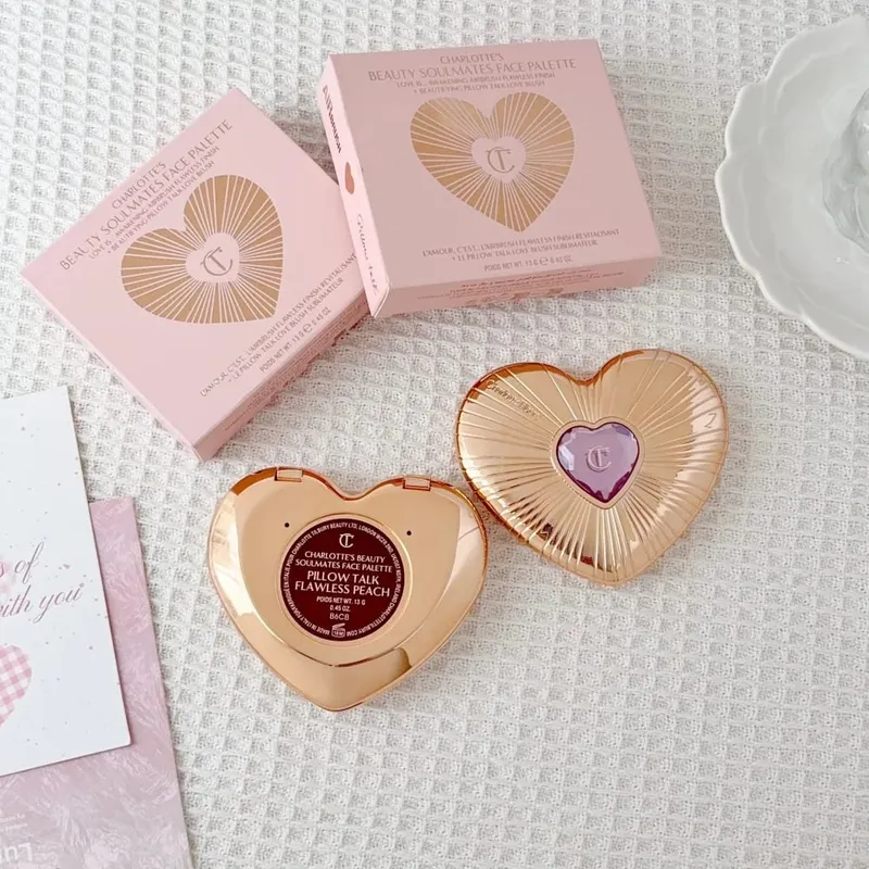 Charlotte Tilbury Dual-Color Blush Concealer Cushion Delicate And Smooth Brightening And Moisturizing Concealing Lasting Makeup