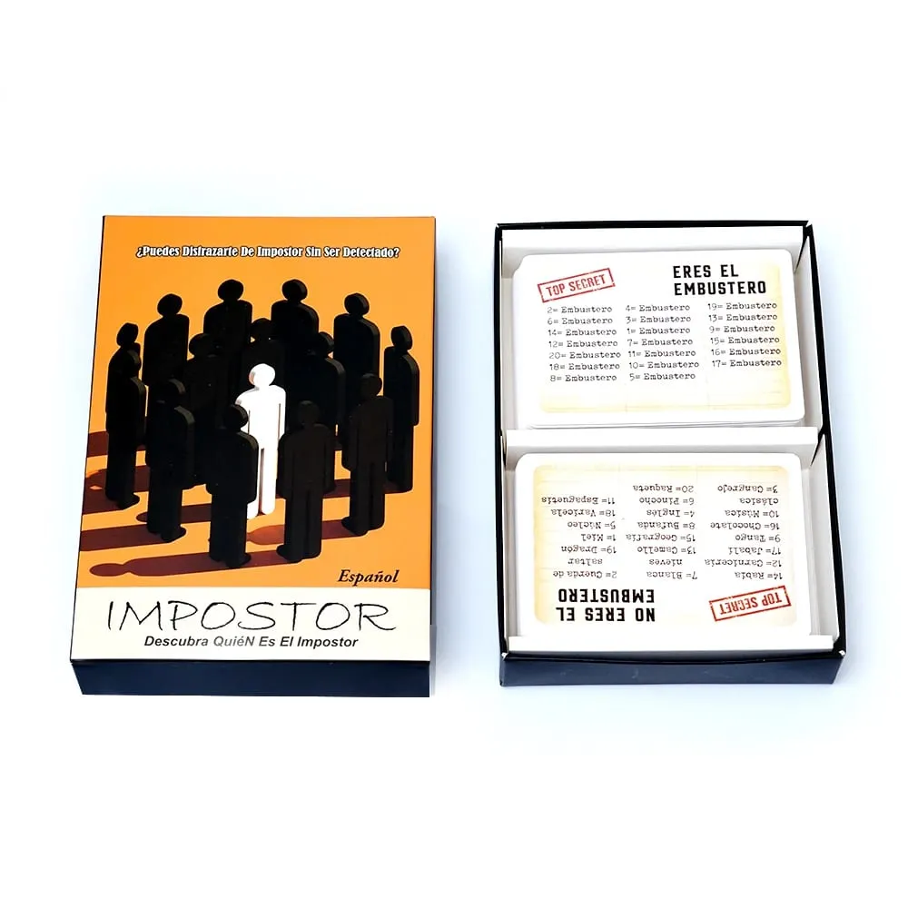 Los impostores identifican a los impostores juegos de mesa en español impostor scubra Quin es el impostor juego de cartas juego — image 3