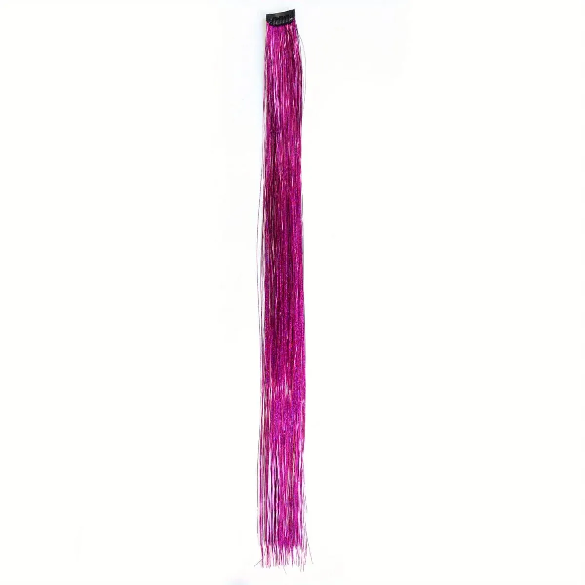 Hair Tinsel Clip in 22Inch Glitter Tinsel Hair Extensions Heat Resistant Clip in Hair Tinsel Sparkle Fairy Hair Accessories
