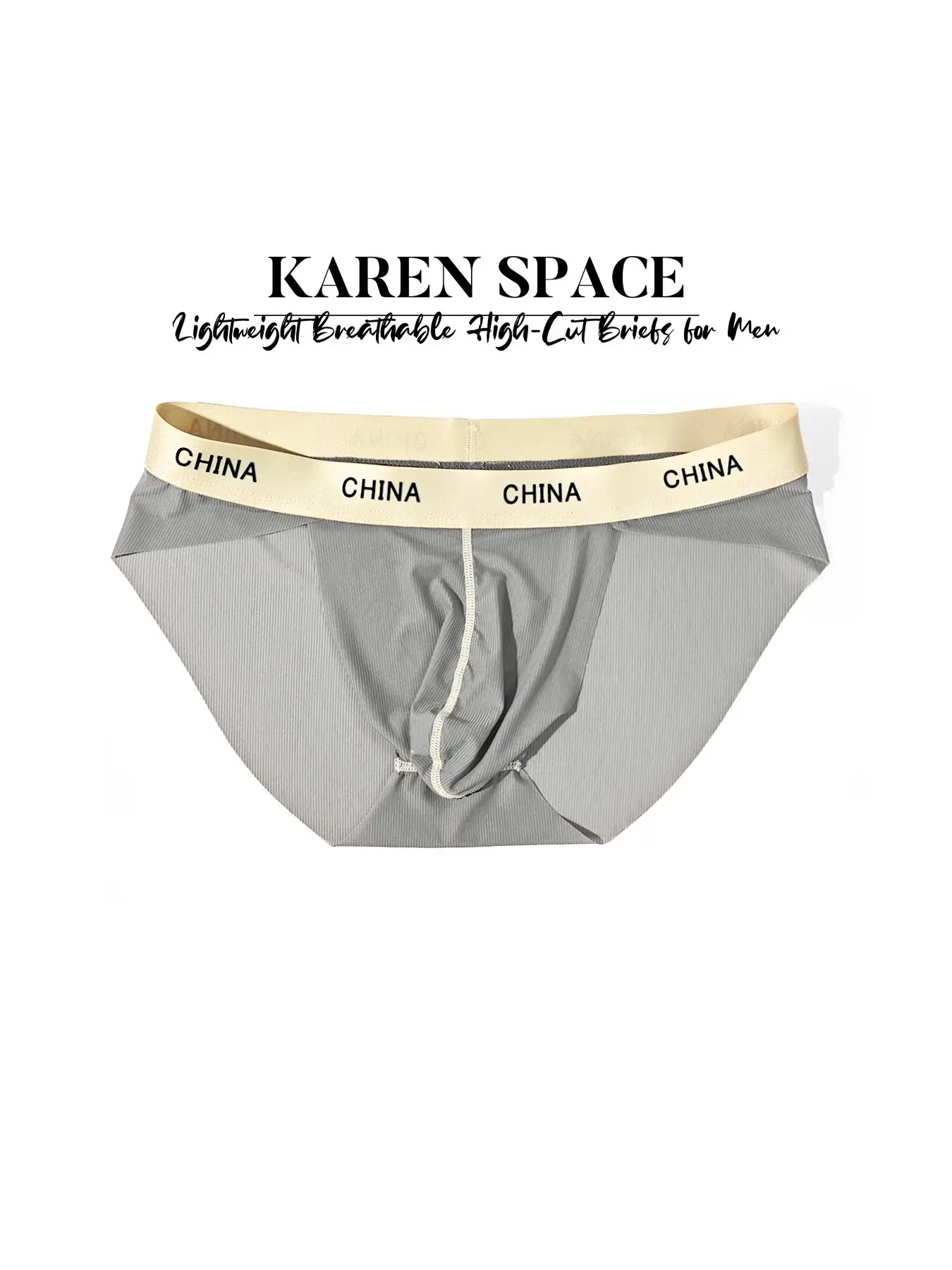 Men's Summer Ice Silk Triangle Boxer Shorts Breathable Sports Style Youth Underwear Soft Skin-Friendly Thin Briefs Fashionable